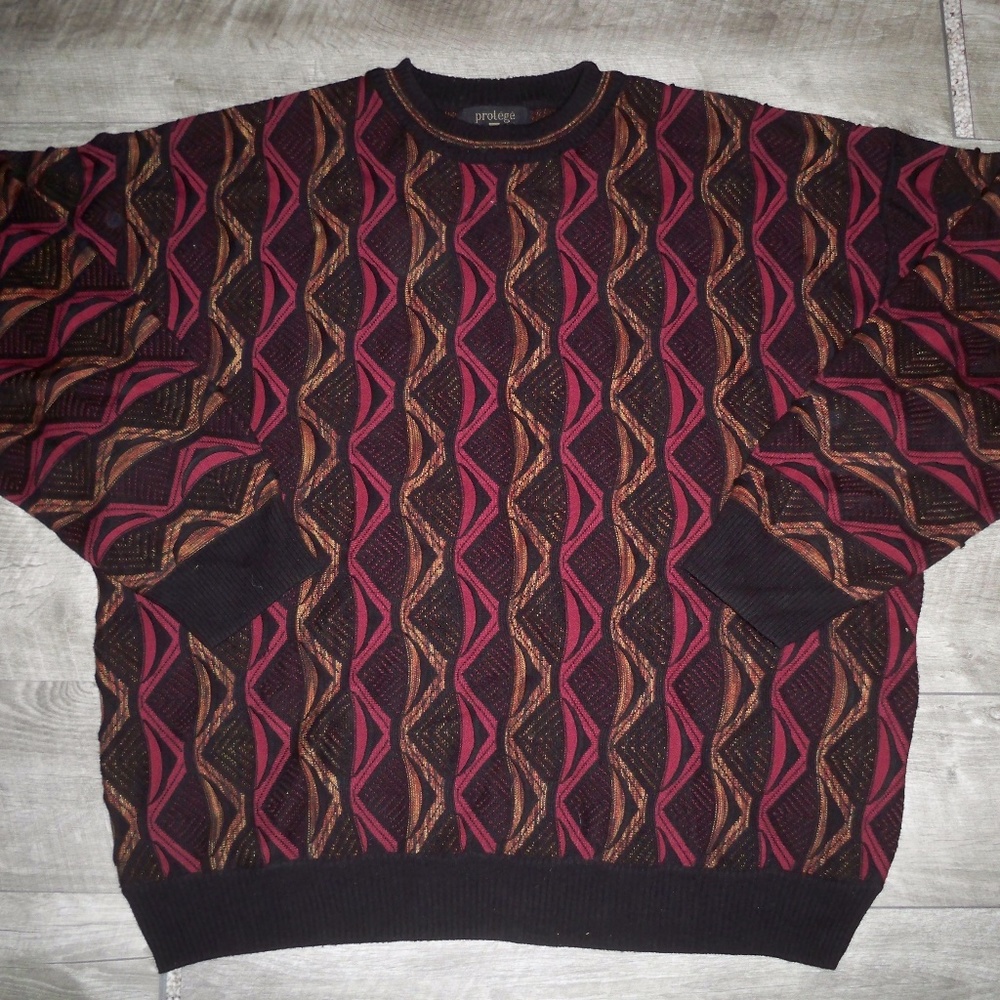 Protege Mens Sweater Hip Hop Biggie 3D Size XLarge